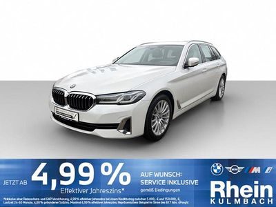 Gebraucht BMW 520 Luxury Line 184 PS (135 kW) 2021 Weiß Kombi