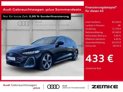 Gebraucht Audi A5 Sport 204 PS (150 kW) 2025 Firmamentblau metallic Kombi