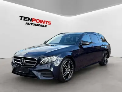 Gebraucht Mercedes E400 AMG 340 PS (250 kW) 2020 Cavansitblau  metalliclack Kombi