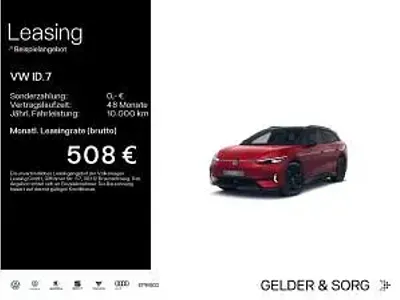Gebraucht VW ID.7 250 kW (340 PS) 2025 Rot (kings red metallic) Kombi