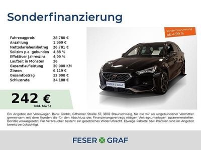 Gebraucht Cupra Leon VZ 310 PS (228 kW) 2022 Midnight schwarz metallic Kombi