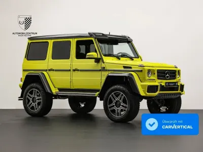 Gebraucht Mercedes G500 4x4² 421 PS (309 kW) 2016 Gelb SUV