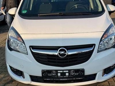 Gebraucht Opel Meriva drive 101 PS (74 kW) 2016 Schneeweiss/summitwhite/arctic Van / Kleinbus