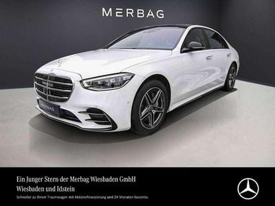 Gebraucht Mercedes S450 AMG line 404 PS (297 kW) 2024 Opalithweiß Limousine