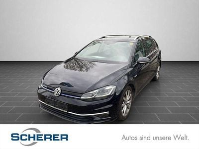 Gebraucht VW Golf VII Highline 131 PS (96 kW) 2020 Schwarz Kombi