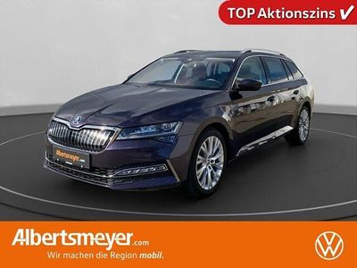 Gebraucht Skoda Superb Style 218 PS (160 kW) 2021 Violett Kombi