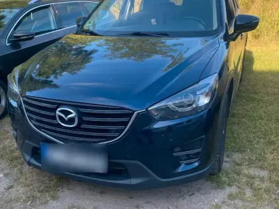 Gebraucht Mazda CX-5 Sports-Line 175 PS (128 kW) 2015 Blau SUV