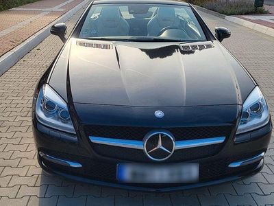 Gebraucht Mercedes SLK250 204 PS (150 kW) 2014 Schwarz Cabrio