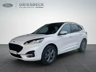 Gebraucht Ford Kuga ST-Line 224 PS (164 kW) 2022 Arktisweiss (metallic) SUV