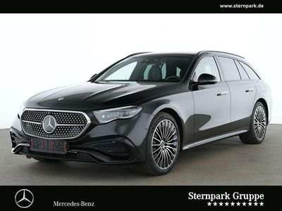 Gebraucht Mercedes E300 AMG 204 PS (150 kW) 2024 Lack obsidianschwarz Kombi