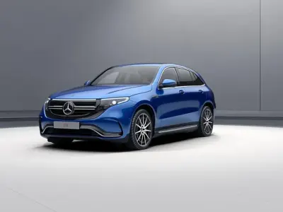 Gebraucht Mercedes EQC400 AMG 300 kW (408 PS) 2021 Blau SUV