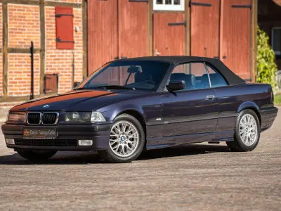 Gebraucht BMW 320 Cabriolet 150 PS (110 kW) 1997 Violet Cabrio