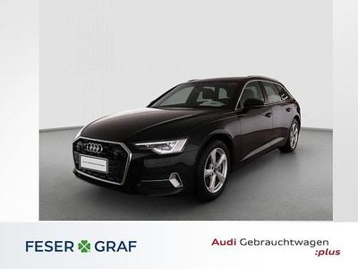Mythosschwarz metallic Gebraucht 2025 Audi A6 Advanced Plus Kombi | 53.890 € (Teuer)
