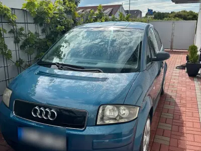 Brugt Audi A2 75 HK (55 kW) 2001 Blå Hatchback
