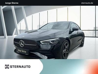 Gebraucht Mercedes CLA200 AMG line 163 PS (119 kW) 2024 Metalliclack kosmosschwarz Coupé