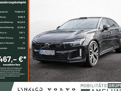 Neu Volvo ES90 Ultra 244 kW (333 PS) 2026 Onyx schwarz Limousine