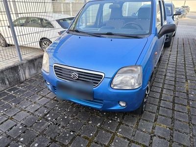 Gebraucht Suzuki Wagon R+ 76 PS (55 kW) 2003 Blau Van / Kleinbus