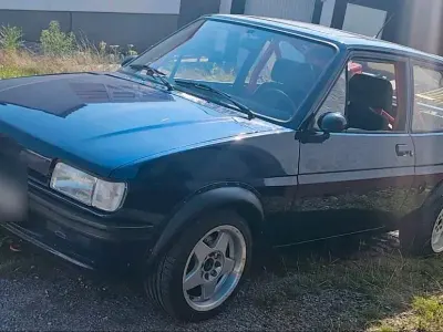 Gebraucht Ford Fiesta 125 PS (91 kW) 1987 Blau Kleinwagen