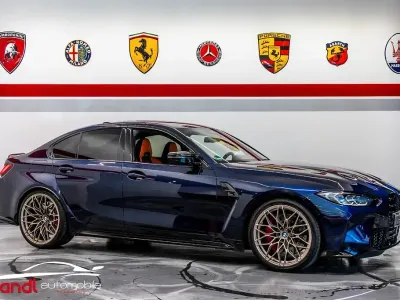 Brugt BMW M3 Competition Edition 510 HK (375 kW) 2021 Blå Sedan