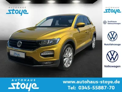 Gebraucht VW T-Roc 116 PS (85 kW) 2018 Gelb SUV