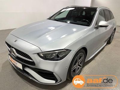 Brugt Mercedes C200 AMG line 224 HK (164 kW) 2022 Sølv Stationcar