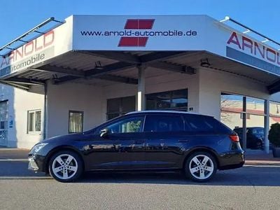 Usata Seat Leon ST FR 150 CV (110 kW) 2018 Nero Station wagon