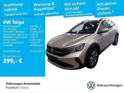 Gebraucht VW Taigo Move 116 PS (85 kW) 2025 Silber SUV
