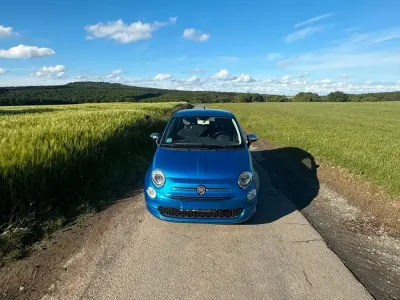 Używany Fiat 500 70 KM (51 kW) 2017 Niebieski Hatchback