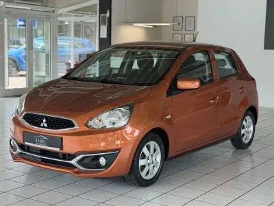 Gebraucht Mitsubishi Space Star Diamant Edition 71 PS (52 kW) 2016 Orange Kleinwagen