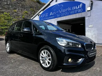 Gebraucht BMW 218 Gran Tourer Advantage 140 PS (102 kW) 2018 Schwarz Van / Kleinbus