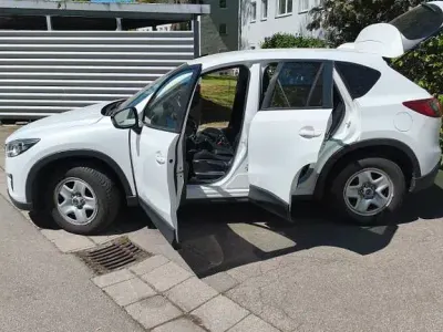 Usata Mazda CX-5 Exclusive-Line 150 CV (110 kW) 2014 Bianco SUV