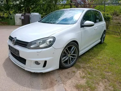 Gebraucht VW Golf VI GT 160 PS (117 kW) 2010 Weiß Kleinwagen
