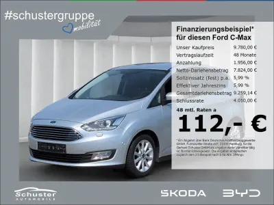 Gebraucht Ford C-MAX Titanium 170 PS (125 kW) 2015 Silber Van / Kleinbus