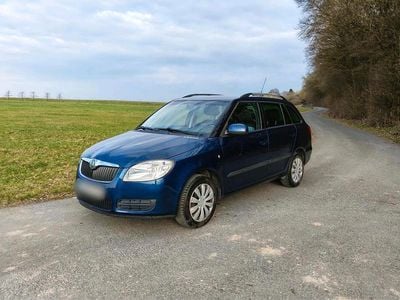Gebraucht Skoda Fabia 86 PS (63 kW) 2008 Blau Kombi