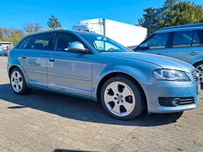 Gebraucht Audi A3 125 PS (91 kW) 2010 Blau Kleinwagen