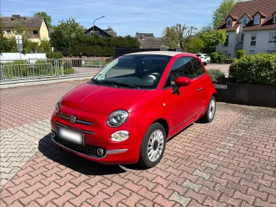 Second-hand Fiat 500C Lounge 69 CP (50 kW) 2015 Roșu Cabrio