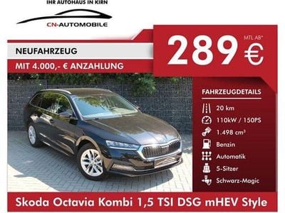 Usata Skoda Octavia Style 150 CV (110 kW) 2024 Nero Station wagon