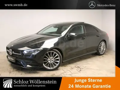Brugt Mercedes CLA200 AMG 163 HK (119 kW) 2021 Sort Coupe