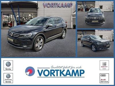 Gebraucht VW Tiguan Allspace Highline 150 PS (110 kW) 2021 Deep black perleffekt (metallic) SUV