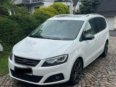 Gebraucht Seat Alhambra FR-Line 184 PS (135 kW) 2018 Weiß Van / Kleinbus
