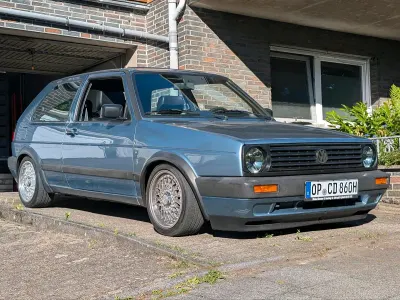 Gebraucht VW Golf II R 60 PS (44 kW) 1989 Blau Kleinwagen