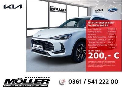 Neu MG ZS Luxury 197 PS (144 kW) 2025 Dover white Limousine