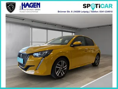 Gebraucht Peugeot 208 Allure 101 PS (74 kW) 2021 Gelb Kleinwagen