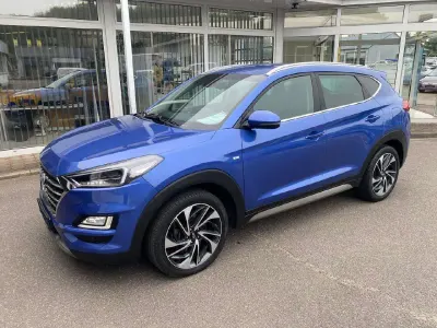 Gebraucht Hyundai Tucson Style 185 PS (136 kW) 2019 Champion blue / met SUV