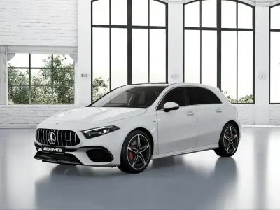 Używany Mercedes A45 AMG 421 KM (309 kW) 2025 Biały Sedan/Limuzyna