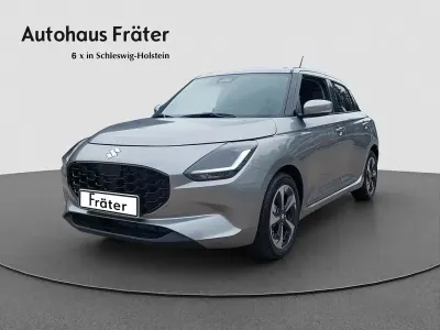 Neu Suzuki Swift Comfort+ 83 PS (61 kW) 2026 Silber Kleinwagen