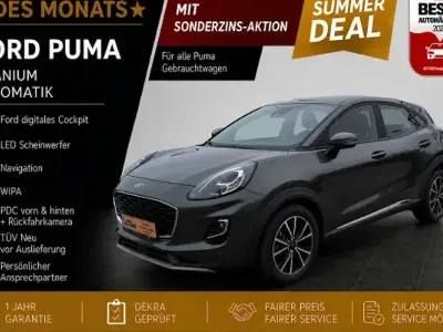 Gebraucht Ford Puma Titanium 125 PS (91 kW) 2021 Grau SUV