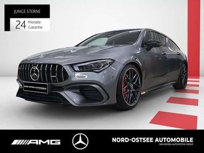 Gebraucht Mercedes CLA45 AMG AMG 421 PS (309 kW) 2021 Metalliclack mountaingrau Kombi