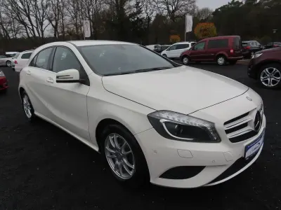 Brugt Mercedes A180 122 HK (89 kW) 2015 Hvid Sedan