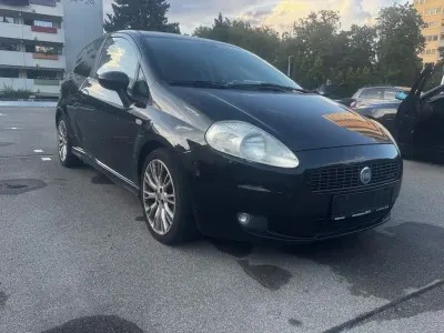 Gebraucht Fiat Punto Sport 131 PS (96 kW) 2006 Schwarz Kleinwagen